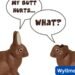 butt jokes