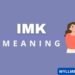 imk meaning