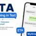 eta meaning in text