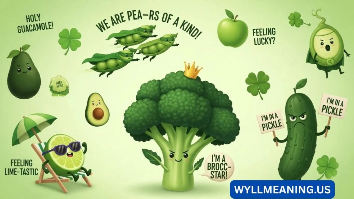 green puns